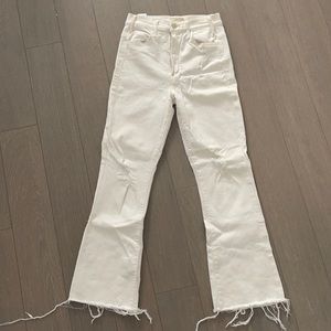 Mother Denim White Jeans